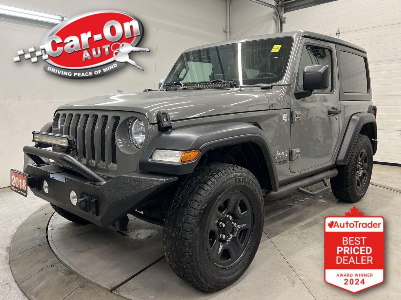 Used 2018 Jeep Wrangler 4x4 | 3.6L V6 | 6-SPEED MANUAL | HARD TOP | A/C for sale in Ottawa, ON