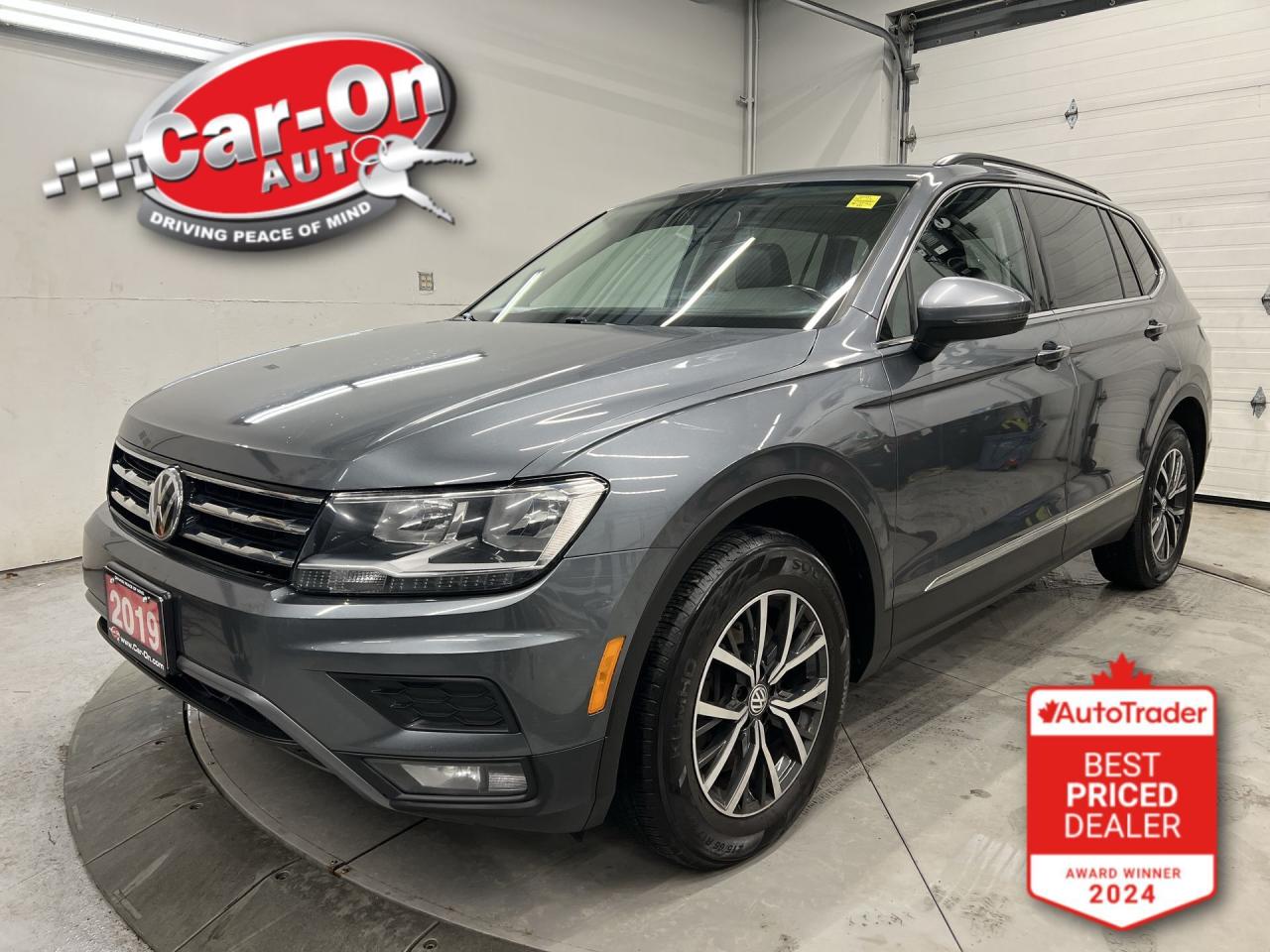 Used 2019 Volkswagen Tiguan COMFORTLINE AWD | PANO ROOF |LEATHER |CARPLAY |NAV for sale in Ottawa, ON