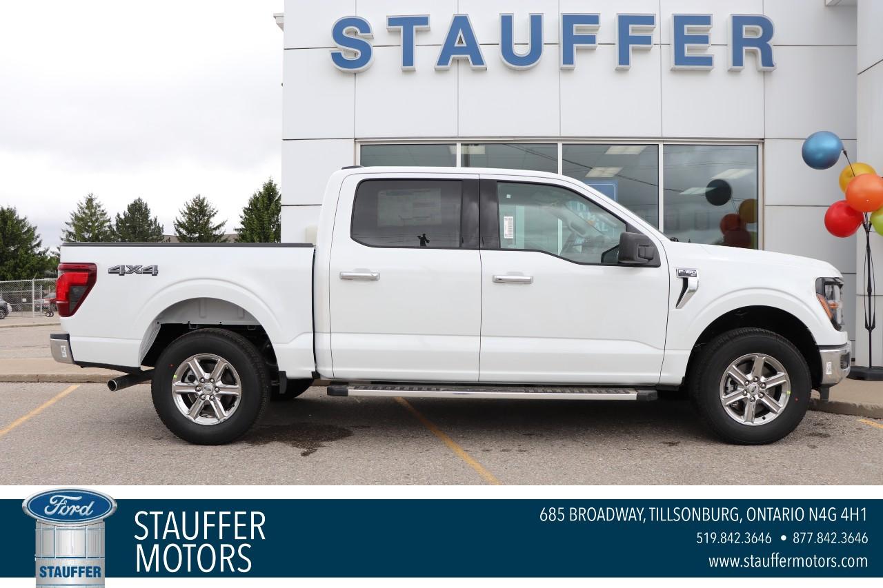 New 2025 Ford F-150 XLT 4WD SuperCrew 5.5' Box for sale in Tillsonburg, ON