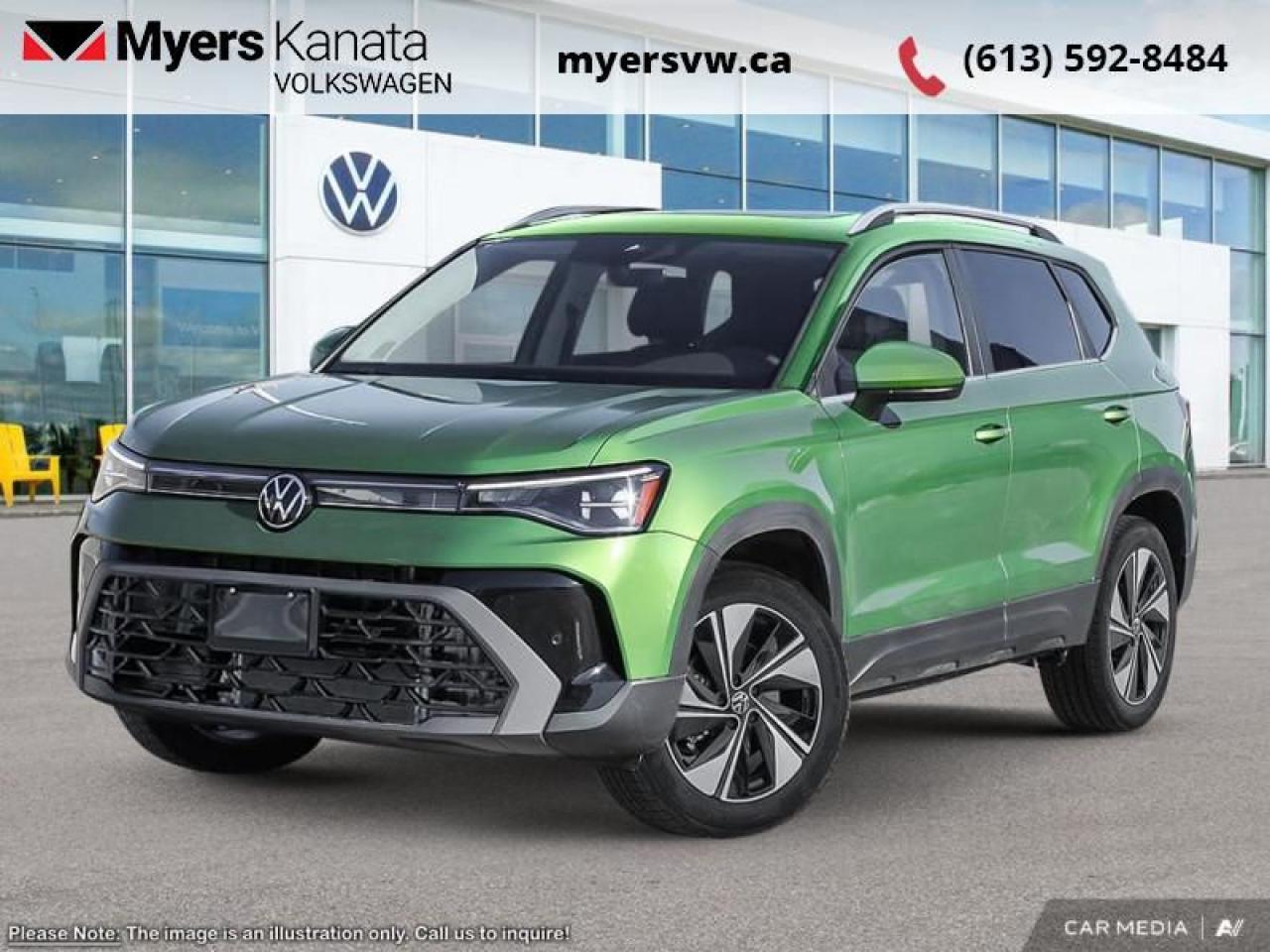 New 2025 Volkswagen Taos Highline  - Leather Seats for sale in Kanata, ON