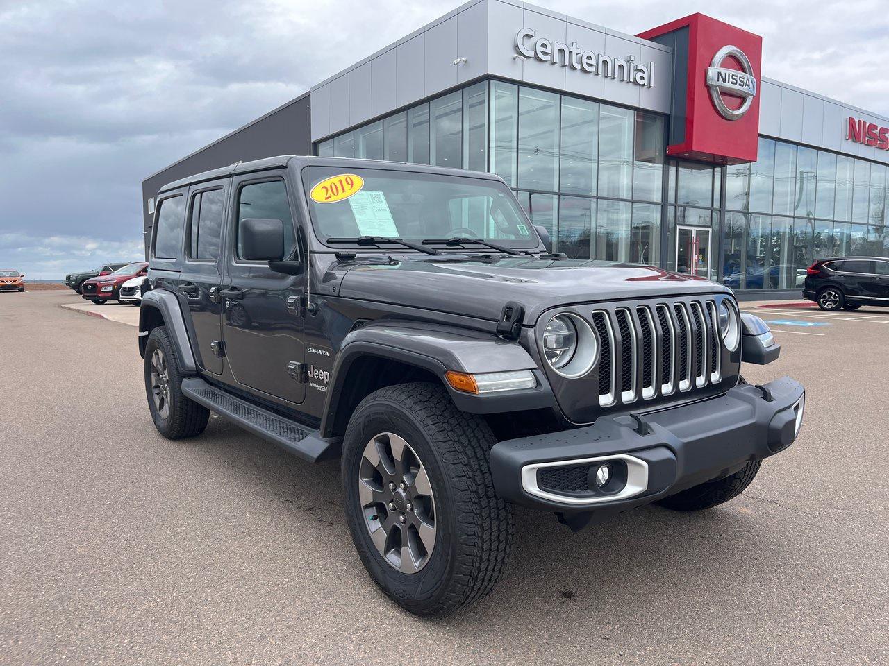 Used 2019 Jeep Wrangler Unlimited Sahara 4X4 for sale in Summerside, PE