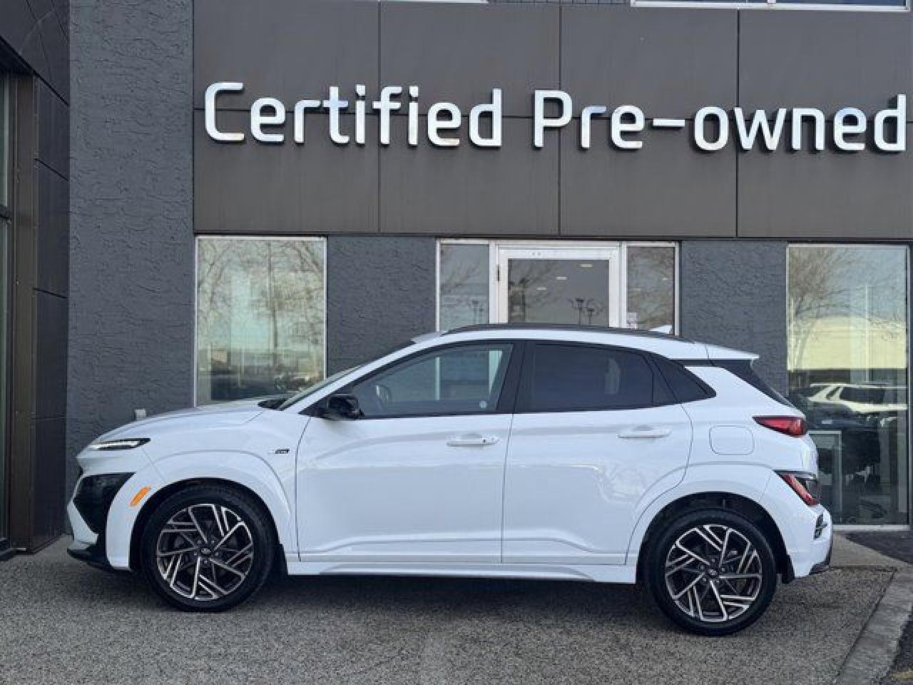 Used 2023 Hyundai KONA N LINE ULTIMATE w/ TURBOCHARGED / SUNROOF / AWD for sale in Calgary, AB