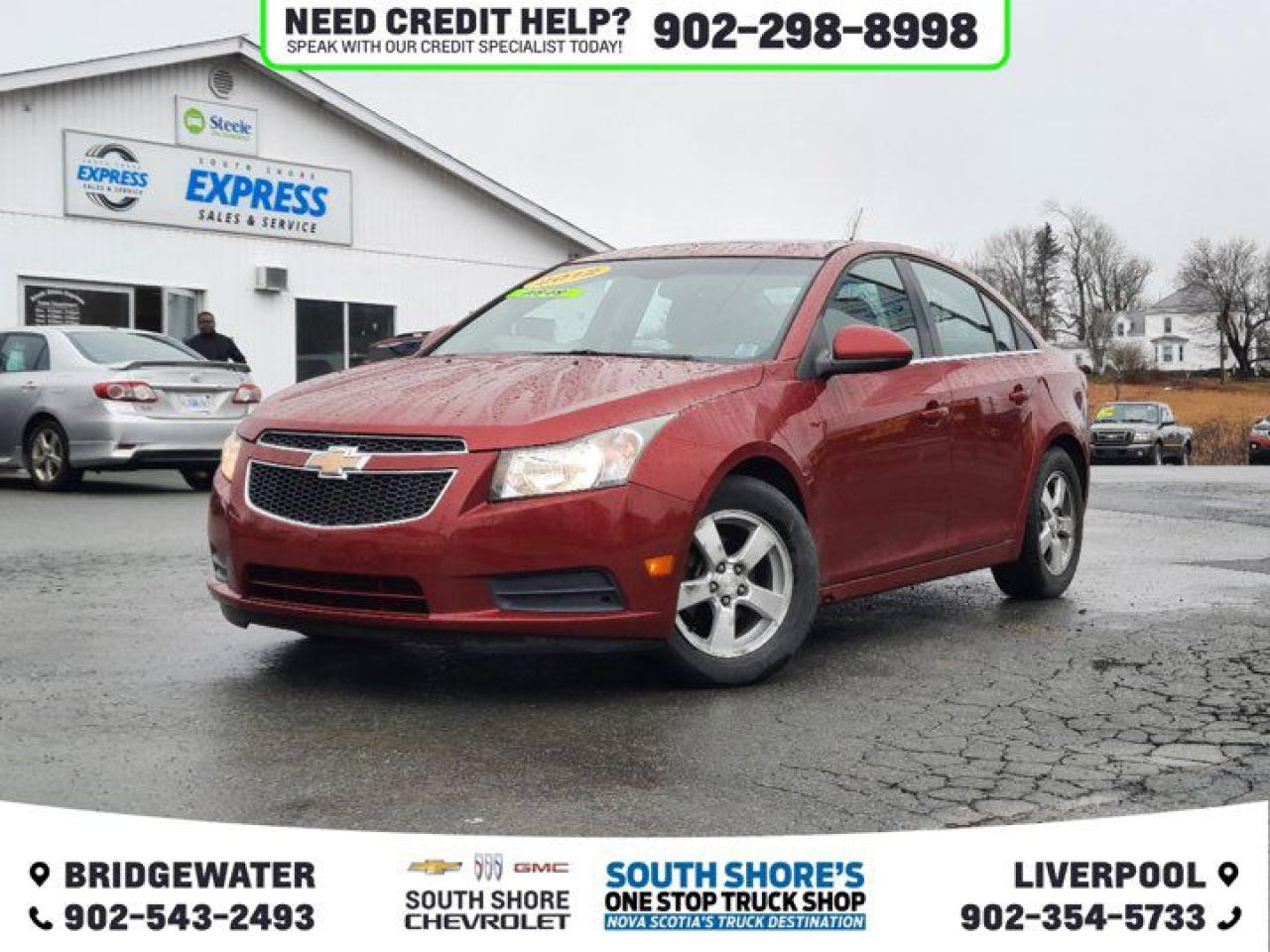 Used 2012 Chevrolet Cruze LT Turbo+ w/1SB for sale in Bridgewater, NS