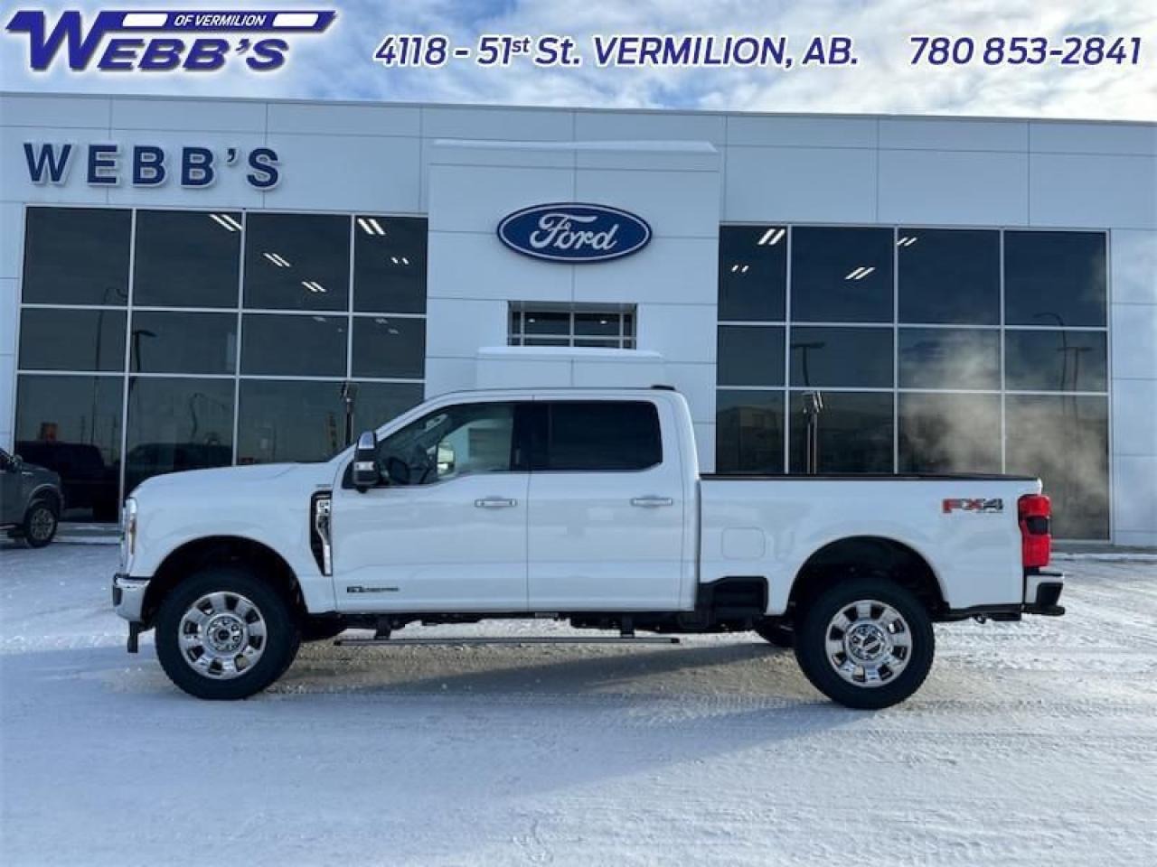New 2024 Ford F-350 Super Duty SRW LARIAT 4WD CREW CAB 6.75' BOX for sale in Wainwright, AB