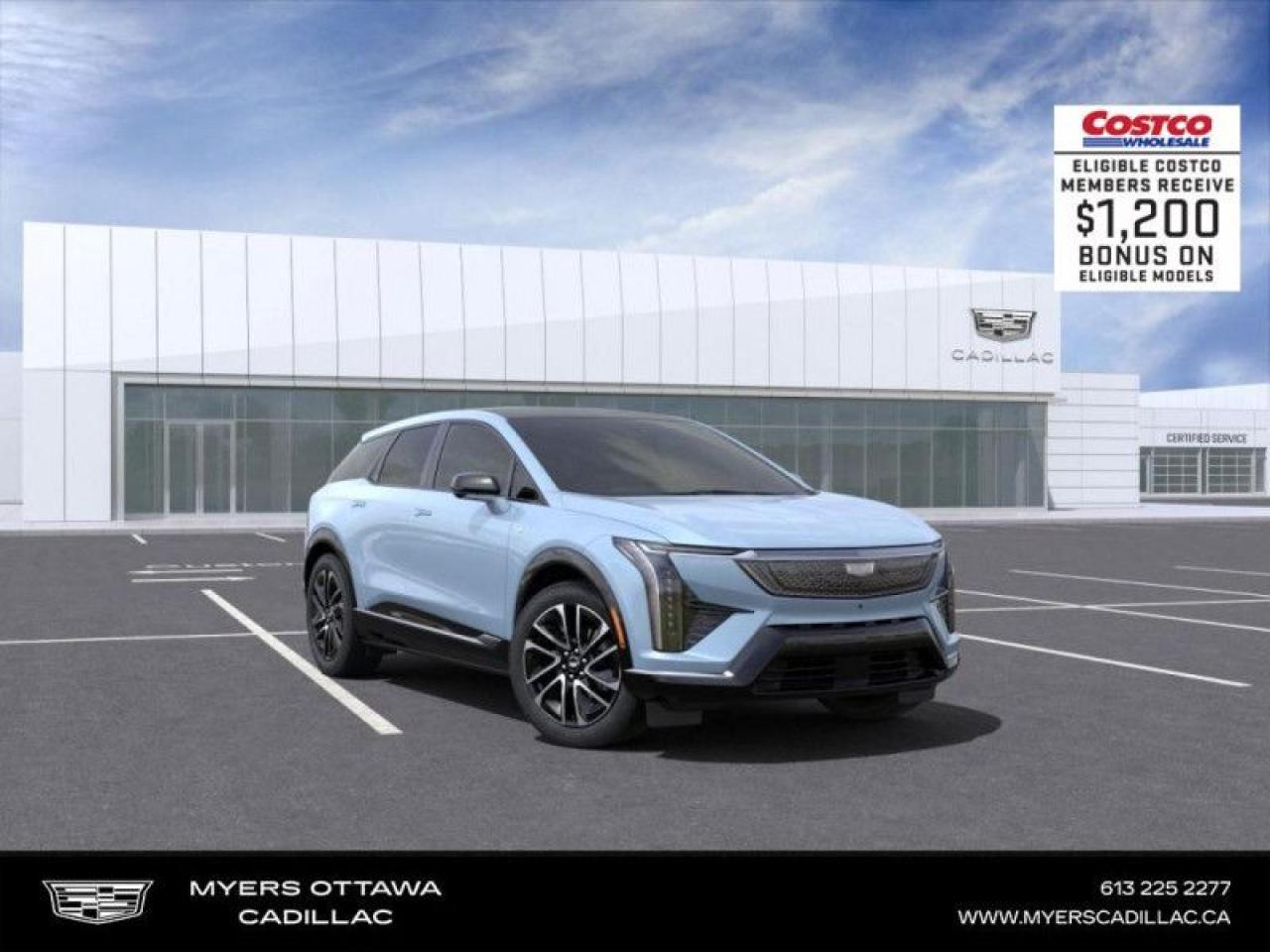 New 2025 Cadillac OPTIQ Sport  SPORT 1 AWD, NIMBUS METALLIC for sale in Ottawa, ON