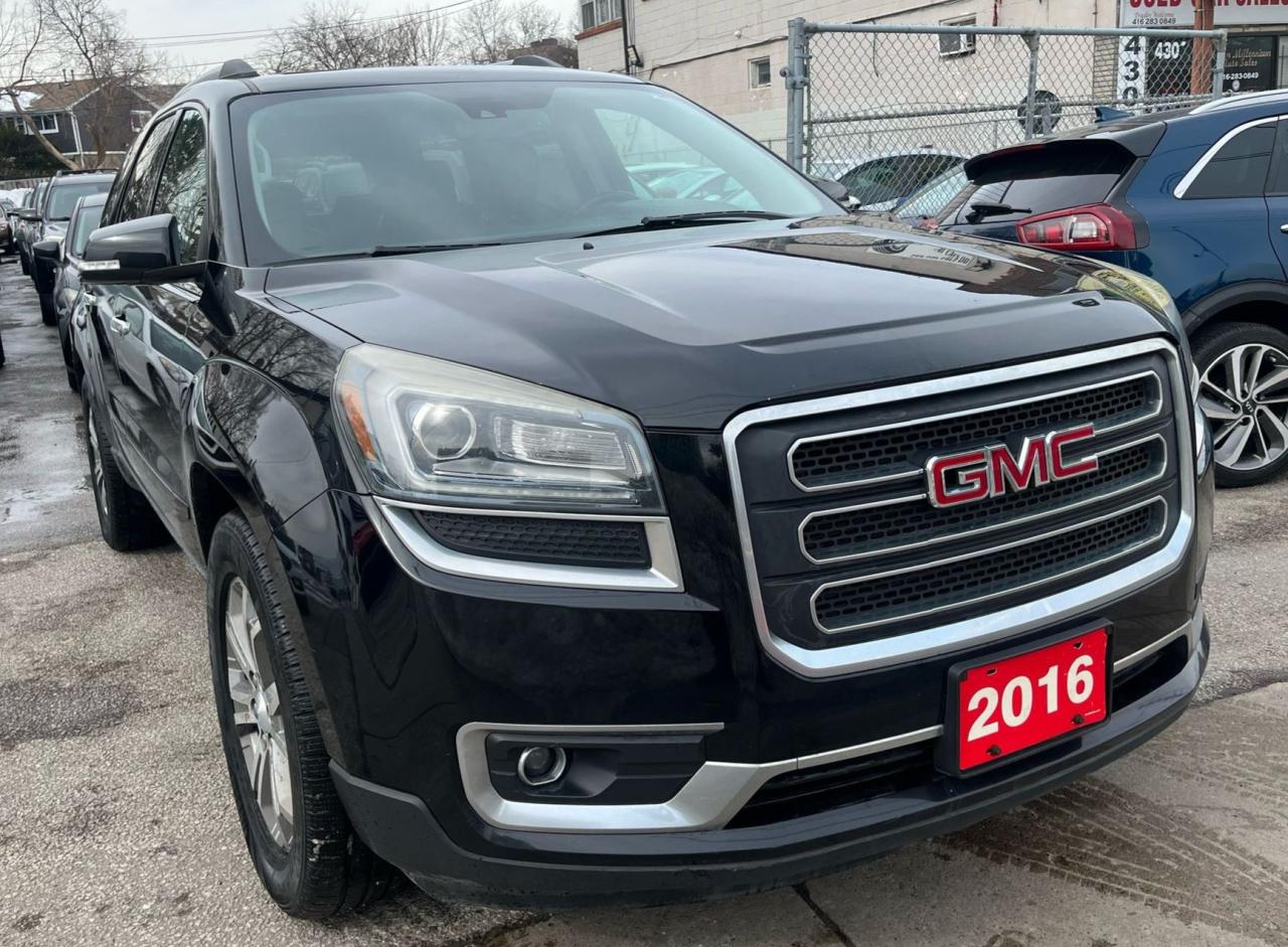 Used 2016 GMC Acadia SLT-Leather-Sunroof-Backup Cam-Navi-Heated Seats for sale in Scarborough, ON