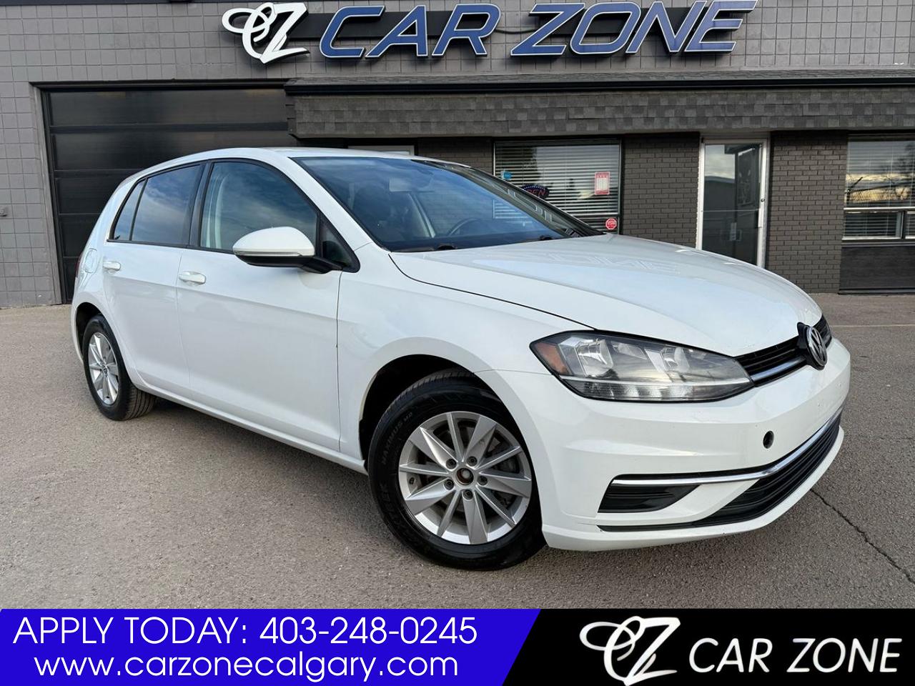 Used 2019 Volkswagen Golf Comfortline Fully Inspected Great on Gas for sale in Calgary, AB