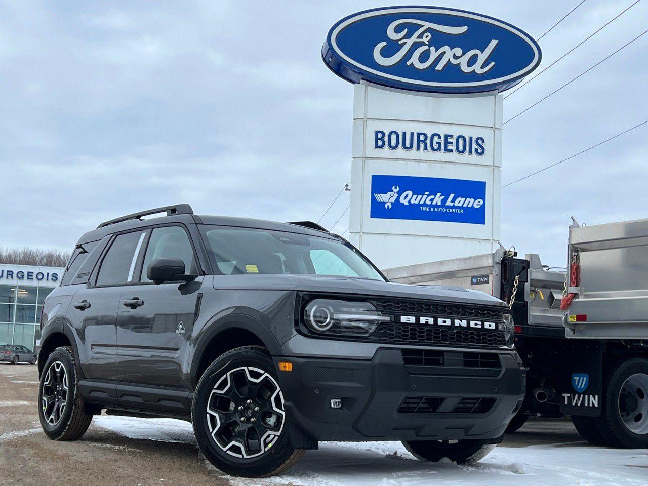 New 2025 Ford Bronco Sport OUTER BANKS 4X4 for sale in Midland, ON