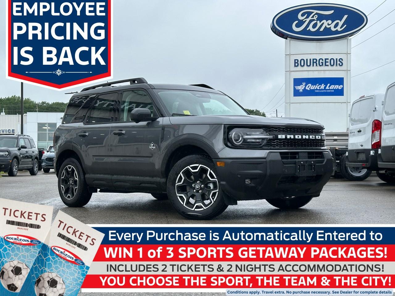 New 2025 Ford Bronco Sport Outer Banks 4X4 for sale in Midland, ON