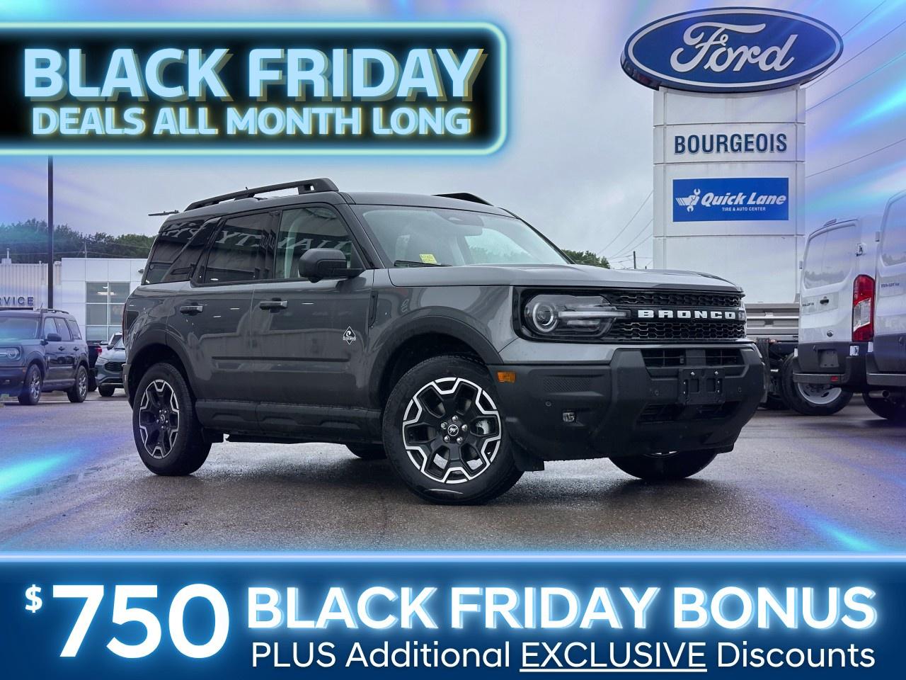 New 2025 Ford Bronco Sport Outer Banks 4X4 for sale in Midland, ON