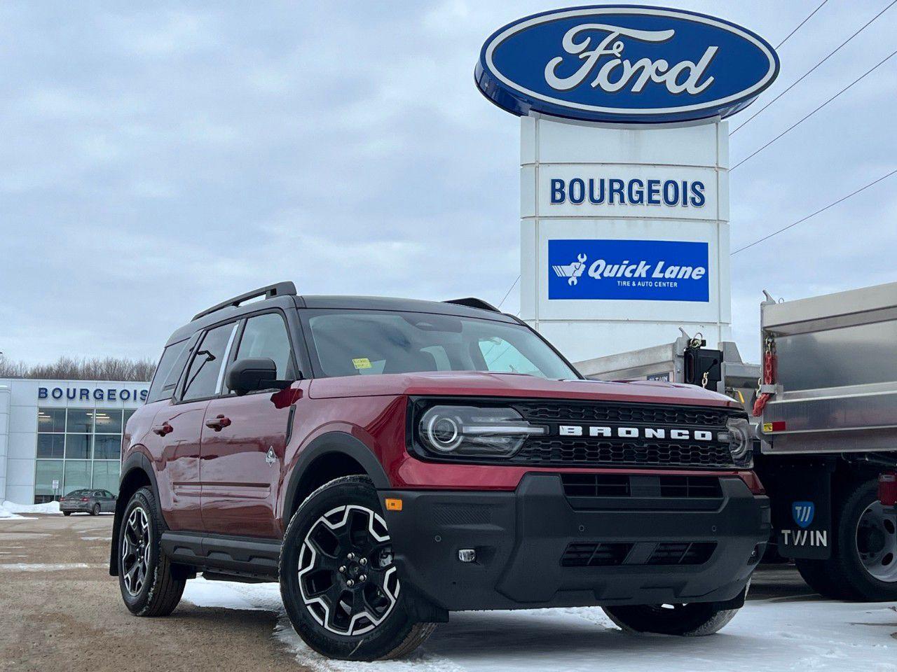 New 2025 Ford Bronco Sport OUTER BANKS 4X4 for sale in Midland, ON