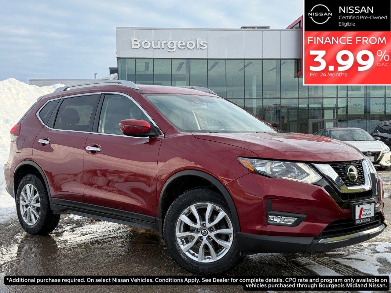 Used 2019 Nissan Rogue AWD SV for sale in Midland, ON