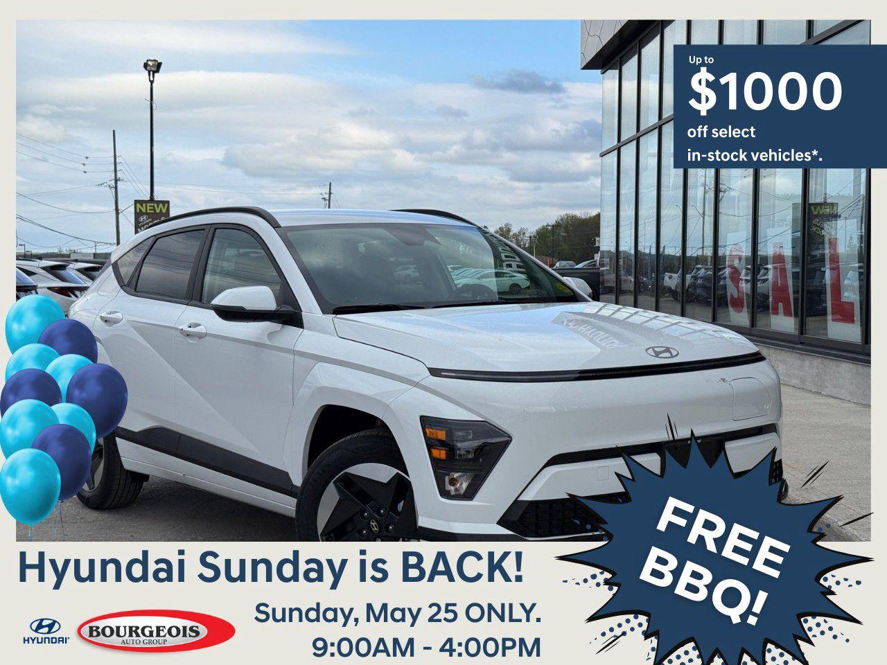 New 2025 Hyundai KONA Electric Preferred FWD for sale in Midland, ON