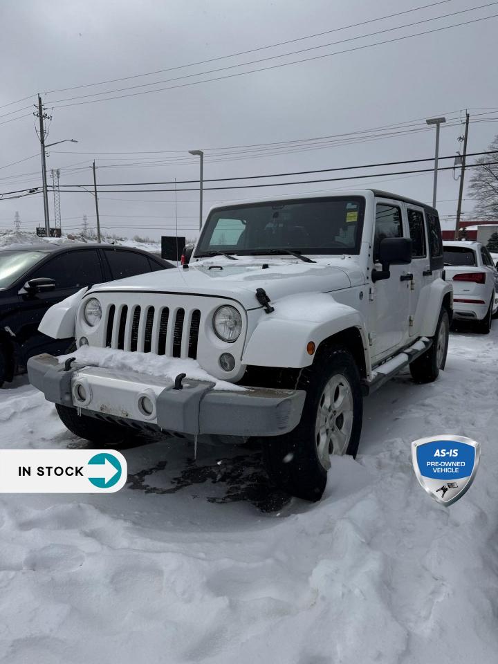 Used 2015 Jeep Wrangler Unlimited Sahara 3.6L | AUTOMATIC for sale in Sault Ste. Marie, ON