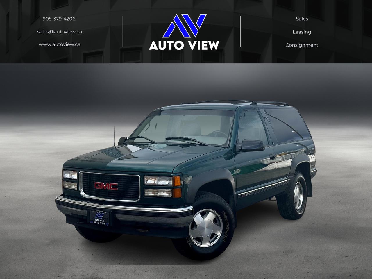 1995 GMC Yukon 1500 2dr 4WD **RARE**CLEAN CARFAX** - Photo #1