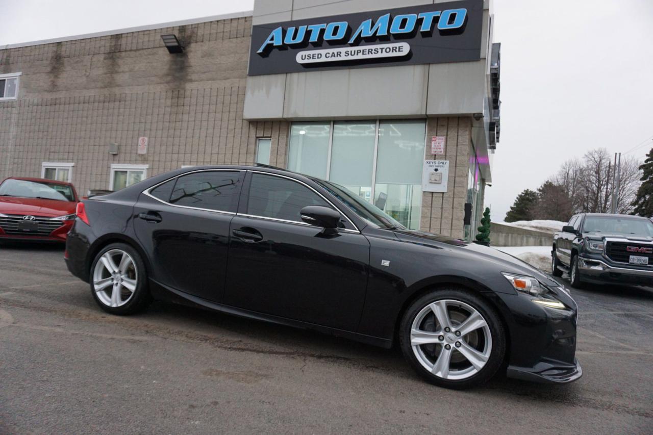 Used 2016 Lexus IS 300 F-SPORT AWD CERTIFIED *LEXUS MAINTAIN* CAMERA BLUETOOTH LEATHER HEATED SEATS SUNROOF CRUISE ALLOYS for sale in Burlington, ON