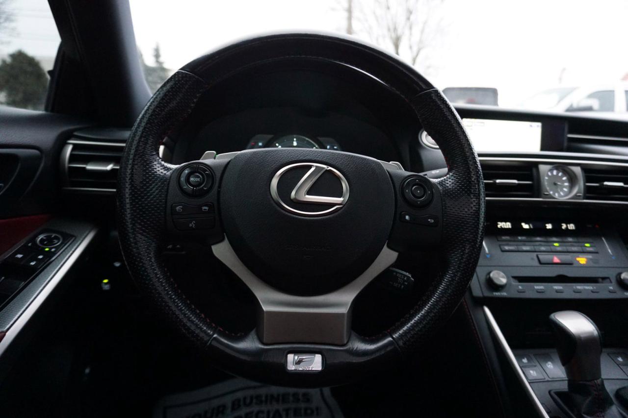 2016 Lexus IS 300 F-SPORT AWD CERTIFIED *LEXUS MAINTAIN* NAV CAMERA BLUETOOTH LEATHER HEAT/COOL SEATS SUNROOF CRUISE ALLOYS - Photo #10