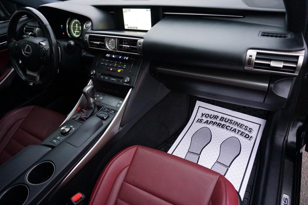 2016 Lexus IS 300 F-SPORT AWD CERTIFIED *LEXUS MAINTAIN* NAV CAMERA BLUETOOTH LEATHER HEAT/COOL SEATS SUNROOF CRUISE ALLOYS - Photo #13