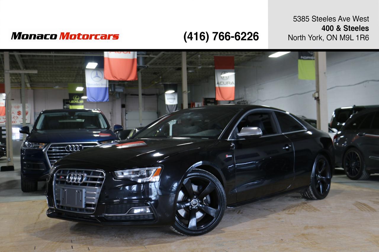 Used 2015 Audi S5 TECHNIK - MANUAL|SUNROOF|BANG&OLUFSEN|CAM|NAVI for sale in North York, ON