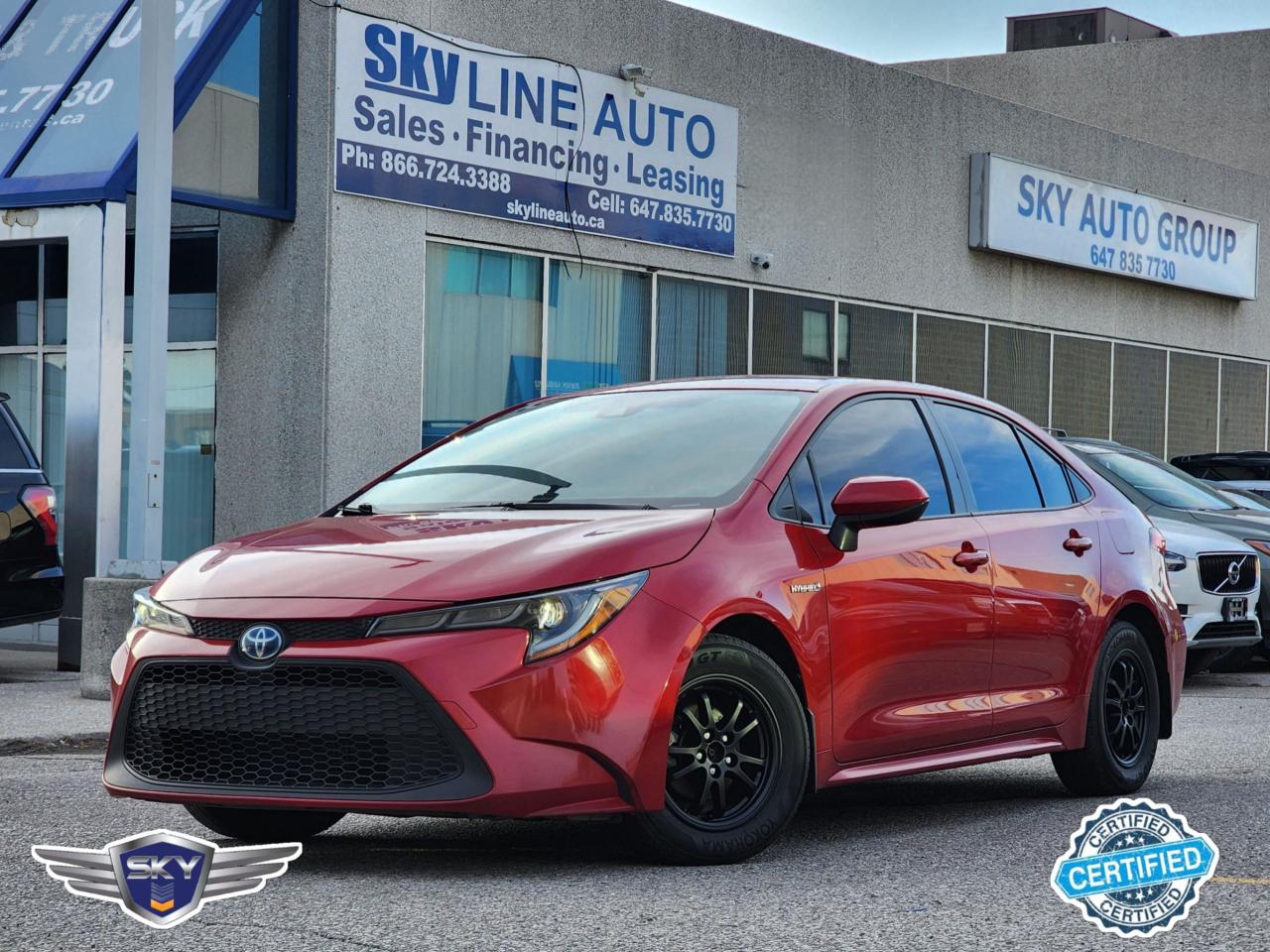 Used 2020 Toyota Corolla Hybrid | ACCIDENT FREE | REMOTE START |LANE ASSIST | ANDROID/CARPLAY | SUMMER SET for sale in Concord, ON