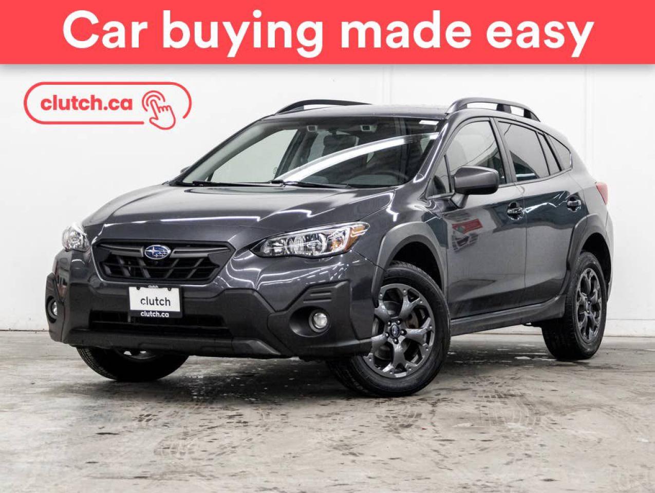 Used 2023 Subaru XV Crosstrek Outdoor w/ Apple CarPlay & Android Auto, Heated Seats, Backup Cam for sale in Toronto, ON