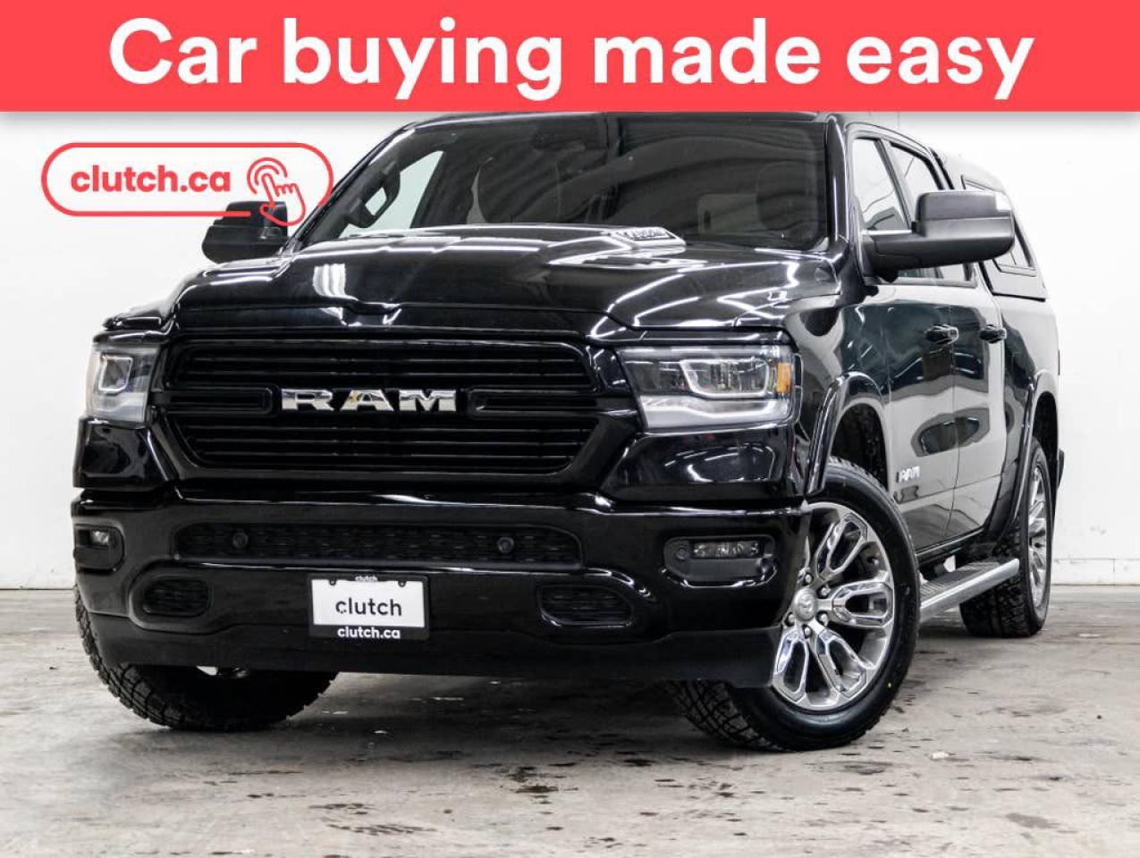 Used 2021 RAM 1500 Laramie Crew Cab 4X4 w/ Apple CarPlay & Android Auto, Panoramic Moonroof, Nav for sale in Toronto, ON