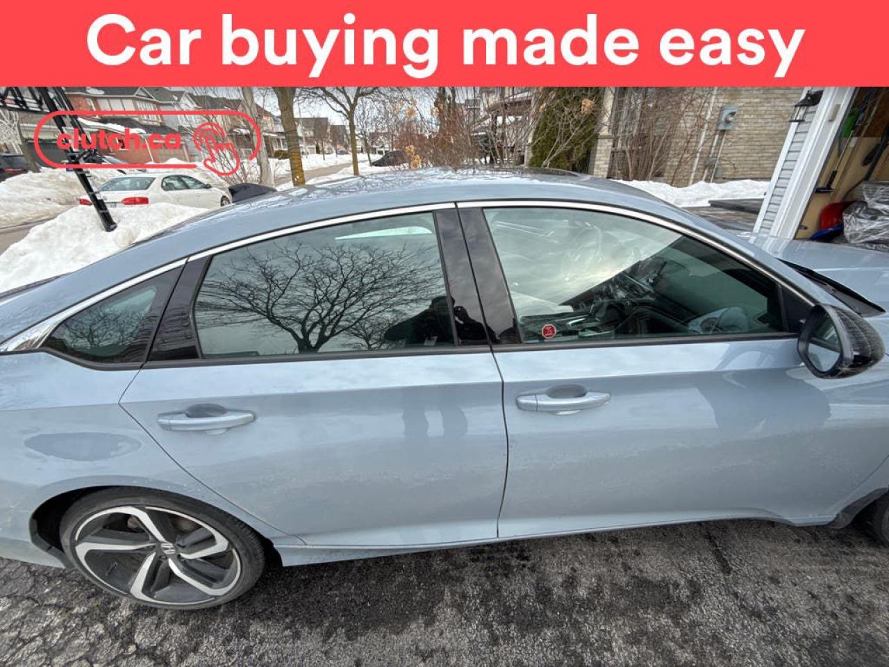 Used 2022 Honda Accord Sport w/ Apple CarPlay & Android Auto, Power Moonroof, Wireless Charging for sale in Toronto, ON