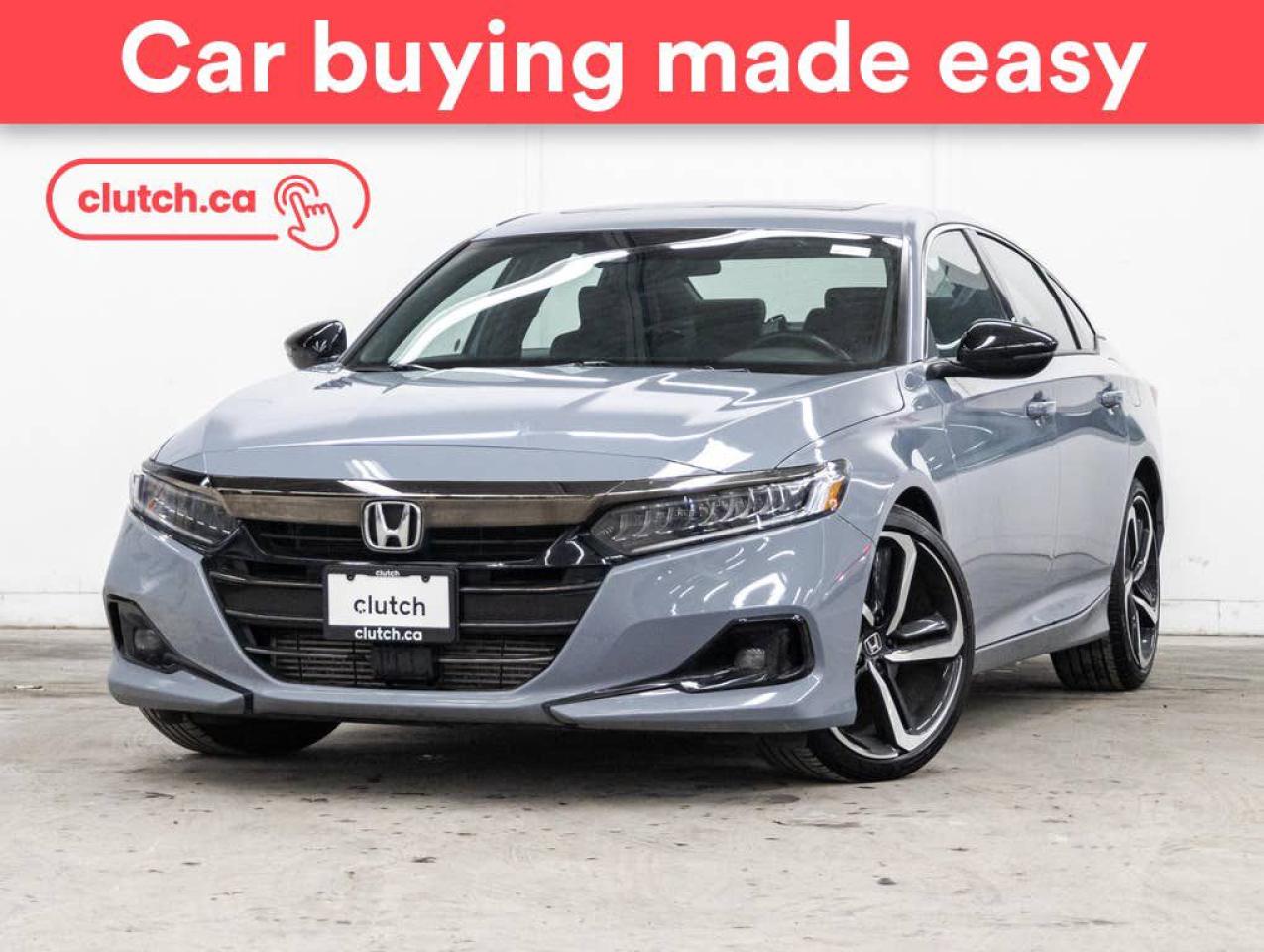 Used 2022 Honda Accord Sport w/ Apple CarPlay & Android Auto, Power Moonroof, Wireless Charging for sale in Toronto, ON