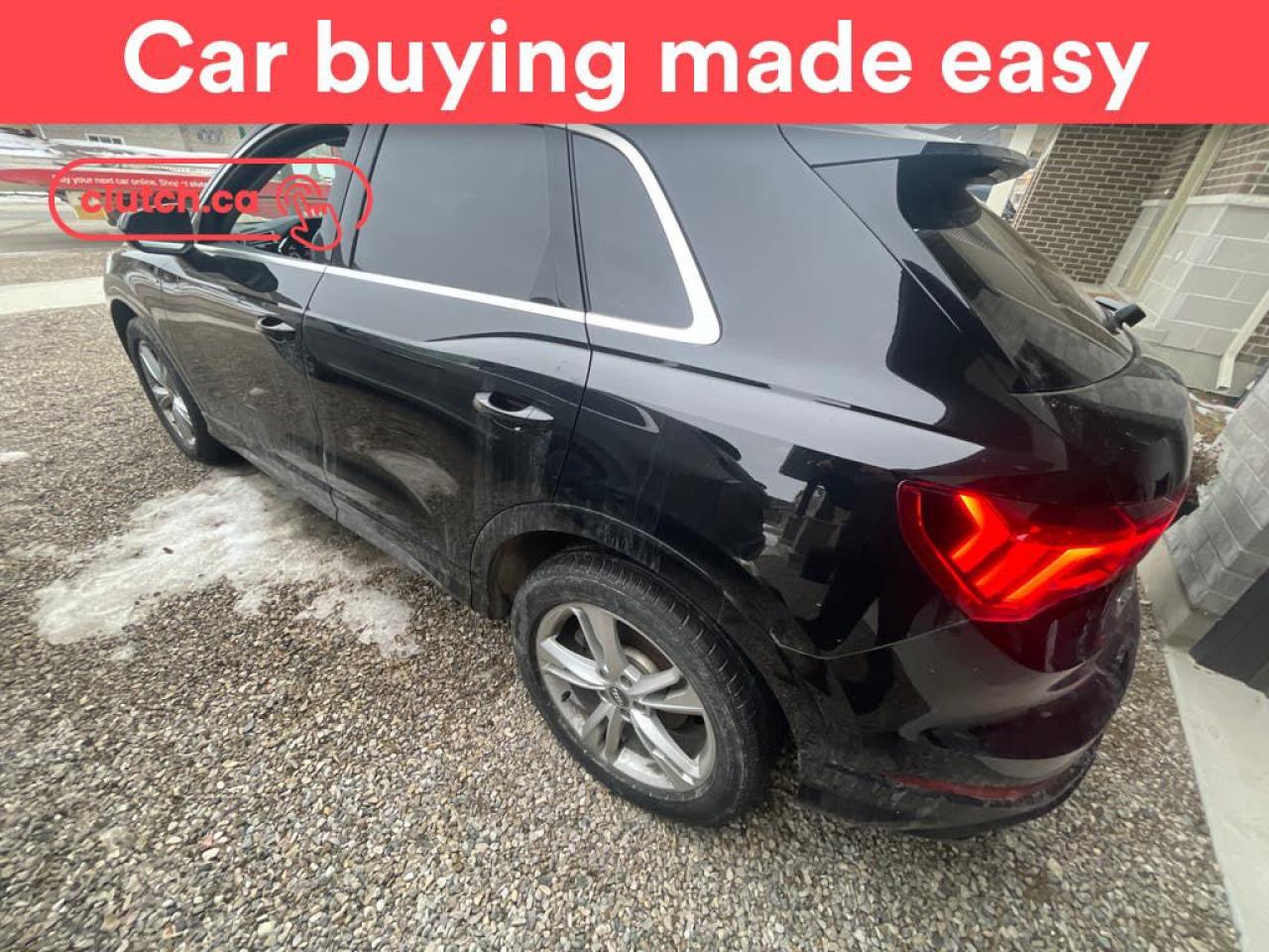 Used 2020 Audi Q3 Technik AWD w/ Apple CarPlay, Panoramic Moonroof, Nav for sale in Toronto, ON