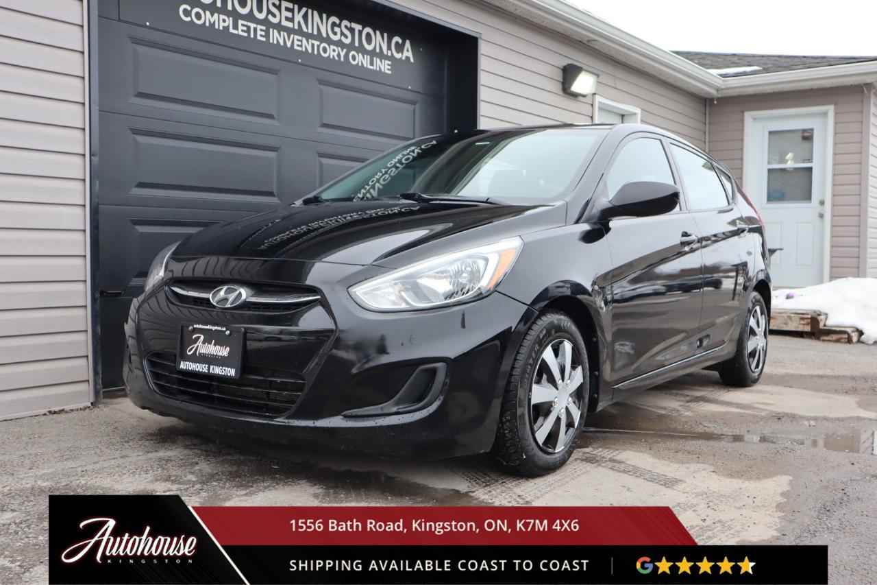 Used 2016 Hyundai Accent GL 8.9 L/100 km city / 6.5 L/100 km highway for sale in Kingston, ON