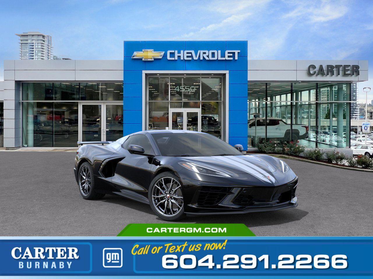 New 2025 Chevrolet Corvette 3LT | Perf Pkg/Alum Wheels/Limited Slip Diff for sale in Burnaby, BC