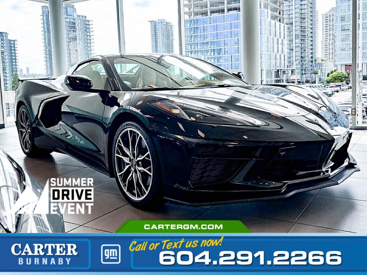 New 2025 Chevrolet Corvette 3LT | Perf Pkg/Alum Wheels/Limited Slip Diff for sale in Burnaby, BC