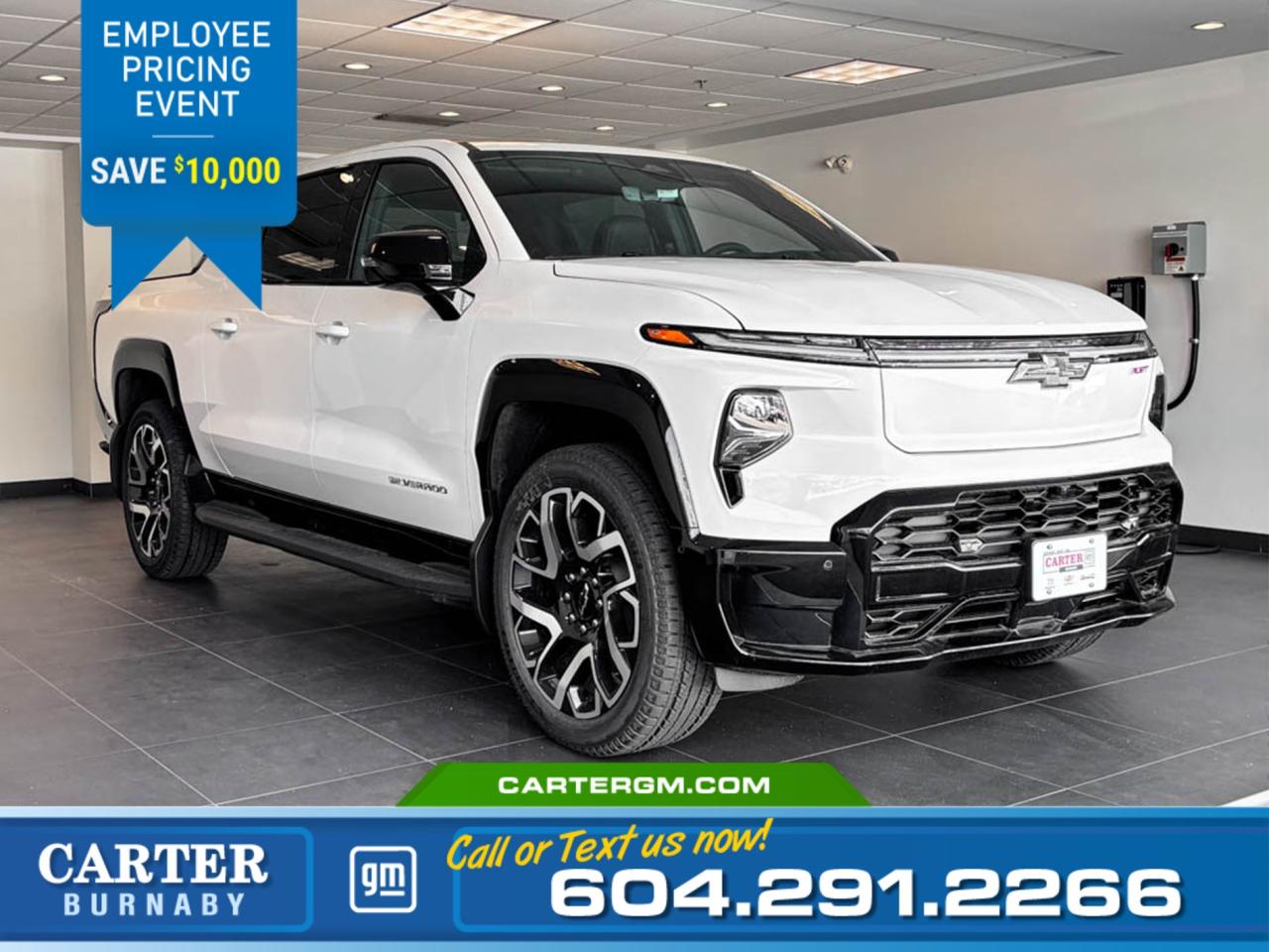 New 2025 Chevrolet Silverado EV RST 4WD | SAVE $10,00/Up to 628 Km Range for sale in Burnaby, BC