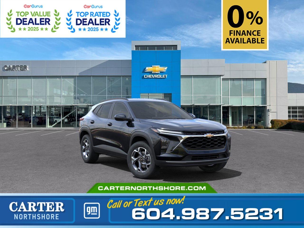 New 2025 Chevrolet Trax FWD LT | Heated Seats/Alum Wheels/Spoiler for sale in North Vancouver, BC