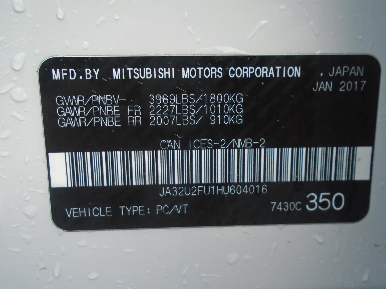 2017 Mitsubishi Lancer 4dr Sdn CVT ES FWD - Photo #32