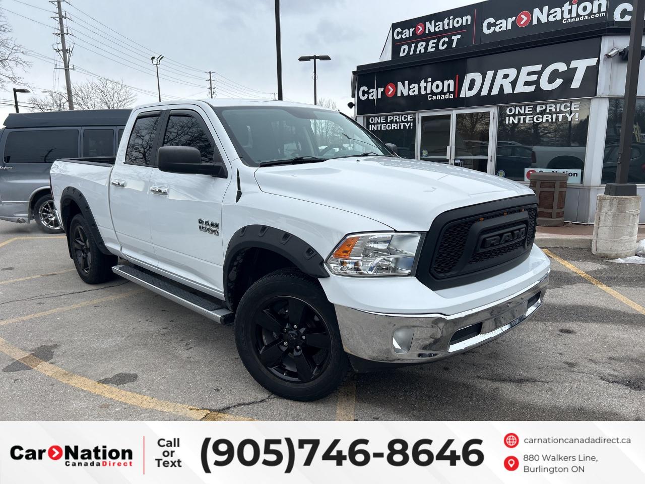 Used 2017 RAM 1500 SLT | 4X4 | HEMI | QUAD CAB | TOUCHSCREEN for sale in Burlington, ON