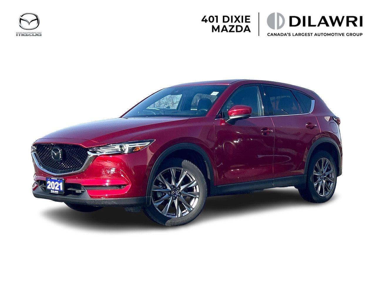 Used 2021 Mazda CX-5 Signature AWD at (2) 1 OWNER|DILAWRI CERTIFIED|LOW for sale in Mississauga, ON