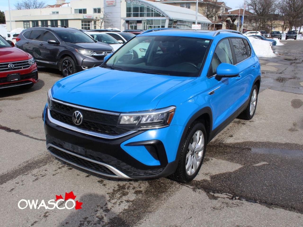 Used 2022 Volkswagen Taos 1.5L Comfortline! FWD! for sale in Whitby, ON