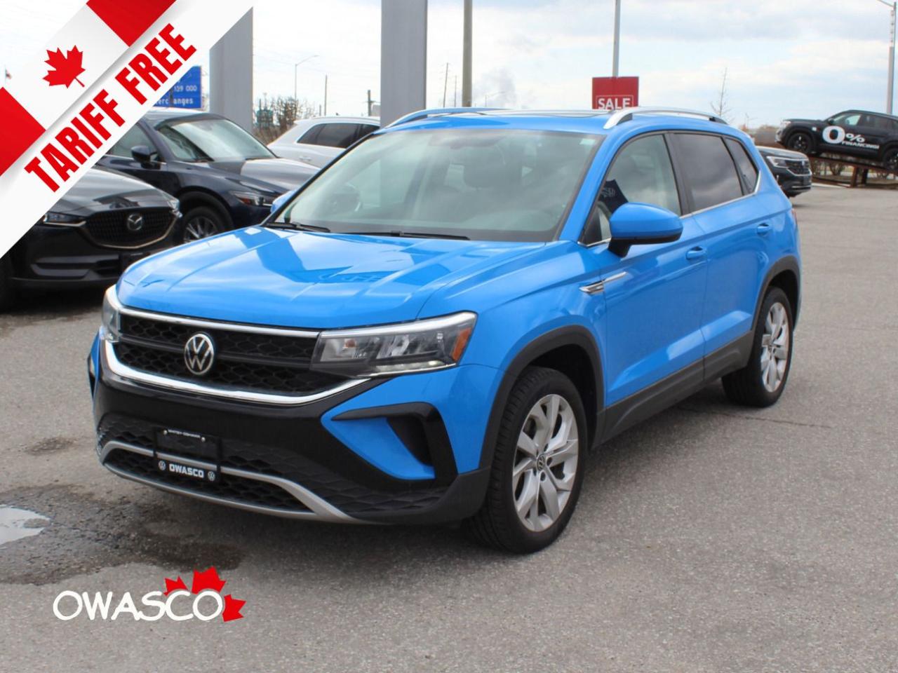 Used 2022 Volkswagen Taos 1.5L Comfortline! Sunroof & Wheel Package! for sale in Whitby, ON