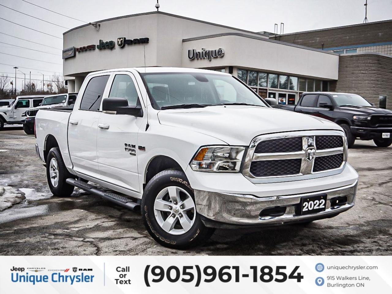 Used 2022 RAM 1500 Classic SLT 4x4| HEATED SEATS & WHEEL| HEMI| 8.4