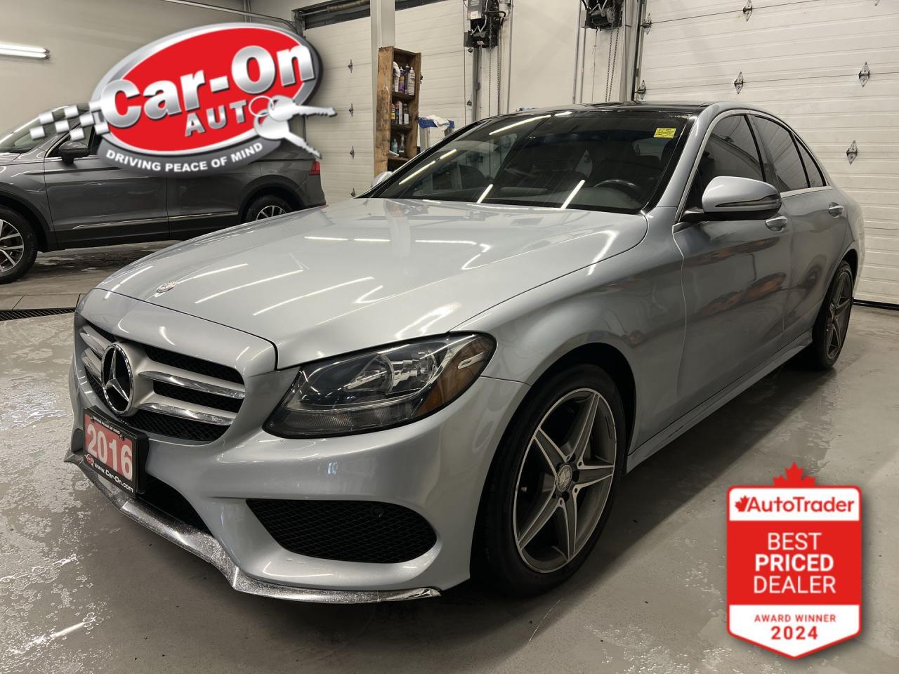 Used 2016 Mercedes-Benz C-Class C300 AWD | AMG SPORT | PANO ROOF | LOW KMS! | NAV for sale in Ottawa, ON