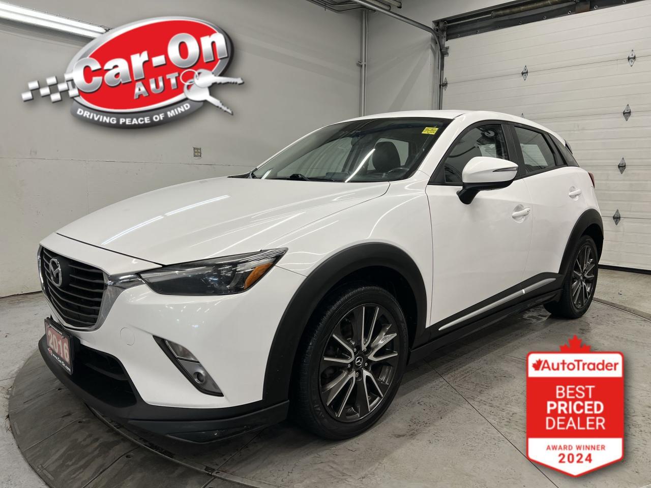 Used 2016 Mazda CX-3 GT AWD | HTD LEATHER | SUNROOF | HUD | BOSE for sale in Ottawa, ON