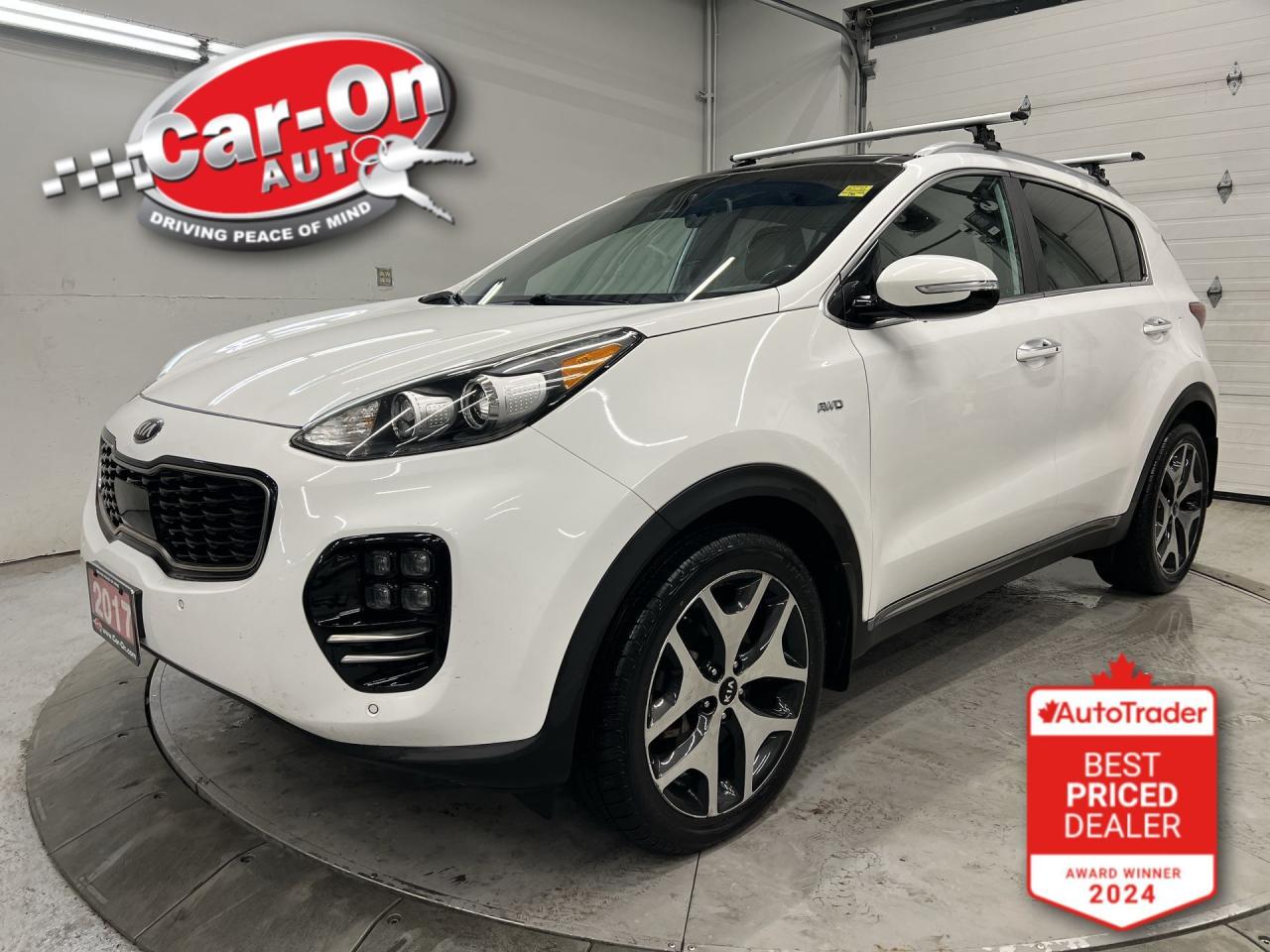 Used 2017 Kia Sportage SX TURBO AWD | PANO ROOF | LEATHER | CARPLAY | NAV for sale in Ottawa, ON