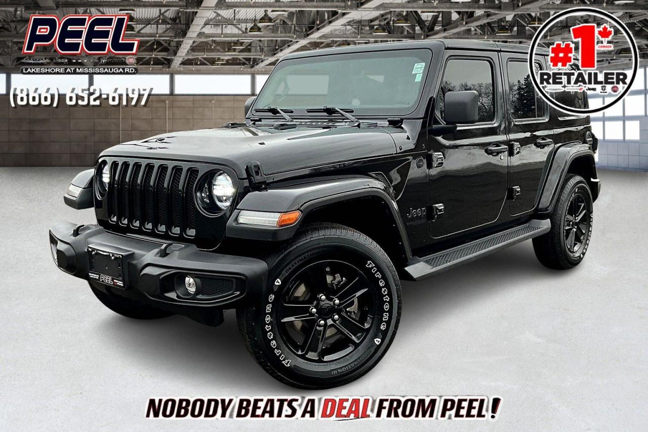 Used 2021 Jeep Wrangler Sahara Altitude | Cold Weather | LED | NAV | 4X4 for sale in Mississauga, ON