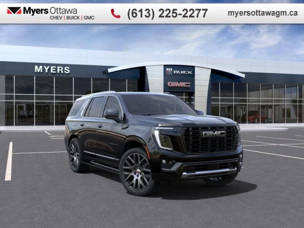 New 2025 GMC Yukon Denali Ultimate  DENALI ULTIMATE! SUNROOF, SUPER CRUISE for sale in Ottawa, ON