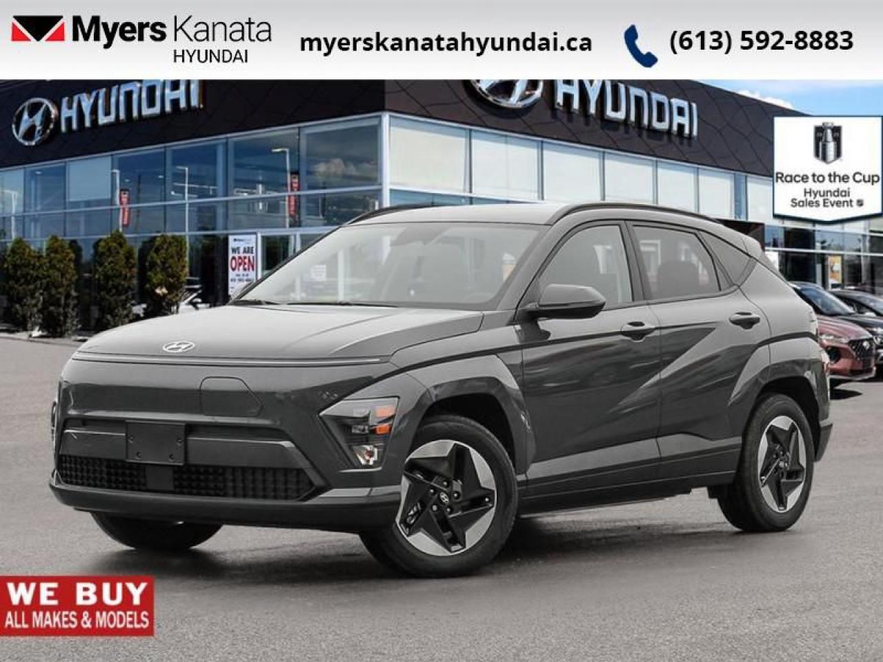 New 2025 Hyundai KONA Electric Preferred FWD w/Trend Package  - $168.52 /Wk for sale in Kanata, ON
