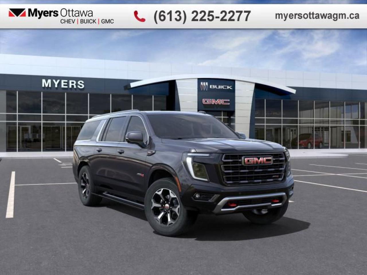 New 2025 GMC Yukon XL AT4 Ultimate  YUKON XL, AT4 ULTIMATE, 6.2 V8, LOADED for sale in Ottawa, ON