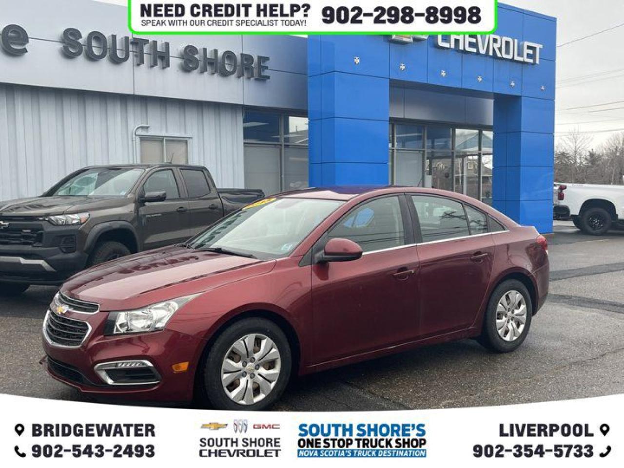 Used 2015 Chevrolet Cruze 1LT for sale in Bridgewater, NS