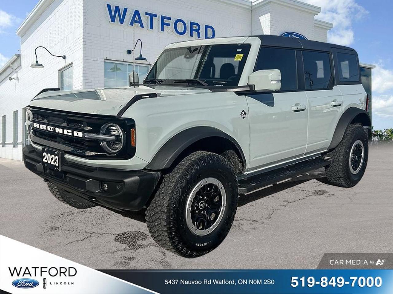 Used 2023 Ford Bronco Outer Banks 4 portes 4x4 for sale in Watford, ON