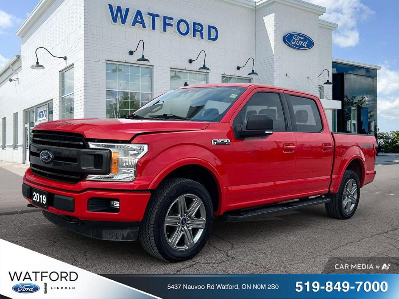 Used 2019 Ford F-150 XLT cabine SuperCrew 4RM caisse de 5,5 pi for sale in Watford, ON